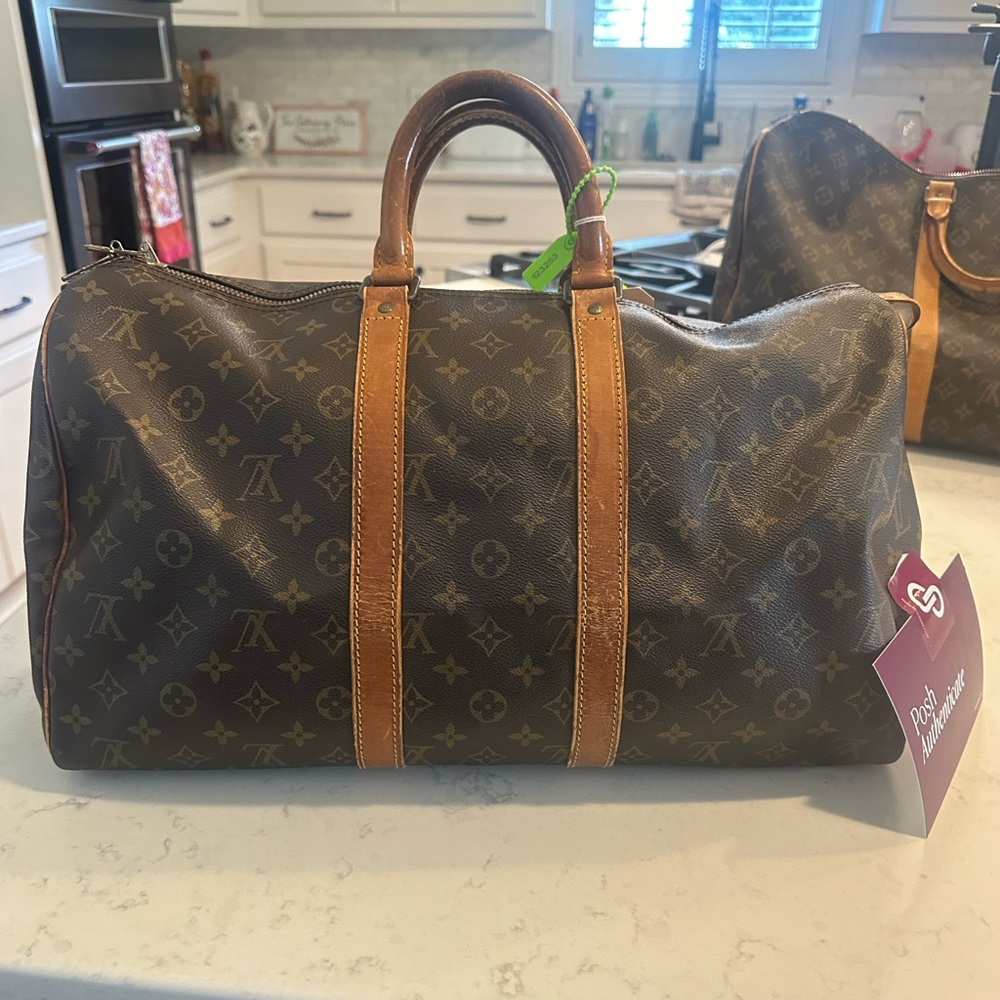 LOUIS VUITTON Monogram Keepall 45